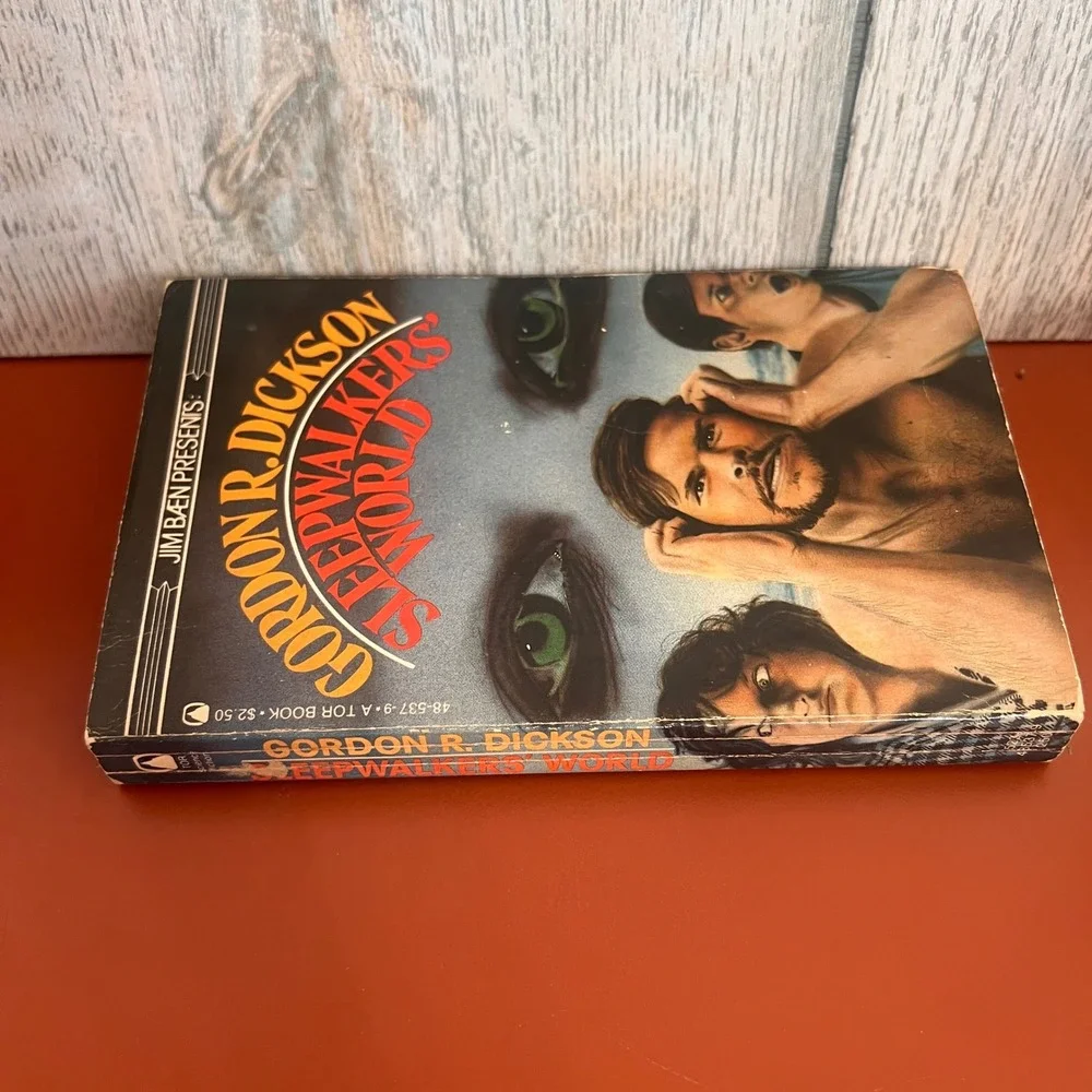 Sleepwalkers World Gordon R Dickson 1982 First Tor Printing Sci-Fi Paperback